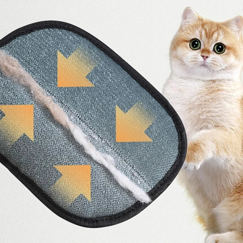 Pet Hair Remover Glove – Portable Washable Cleaning Tool for Pets & Clothes.