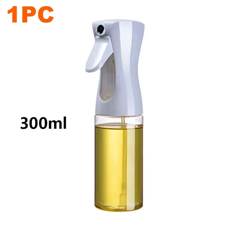 Dual-Use Oil Spray Bottle – 200/300/500ml Refillable Cooking & BBQ Mister.