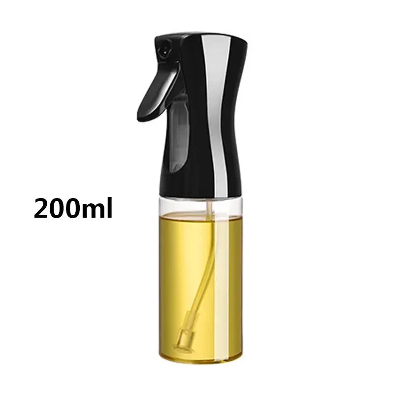 Dual-Use Oil Spray Bottle – 200/300/500ml Refillable Cooking & BBQ Mister.