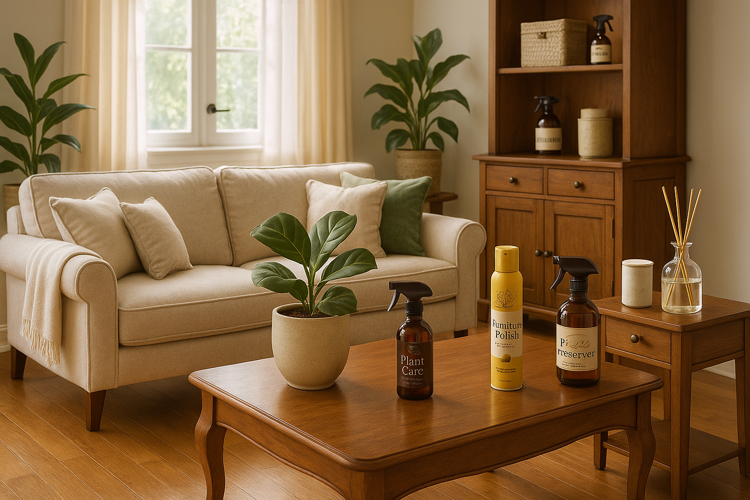 make an image which is indicate house product that preserve home beauty 